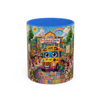 Lani™ Colorful Mug (11oz & 15oz) – "Where Being Different is CELEBRATED!" Graphic