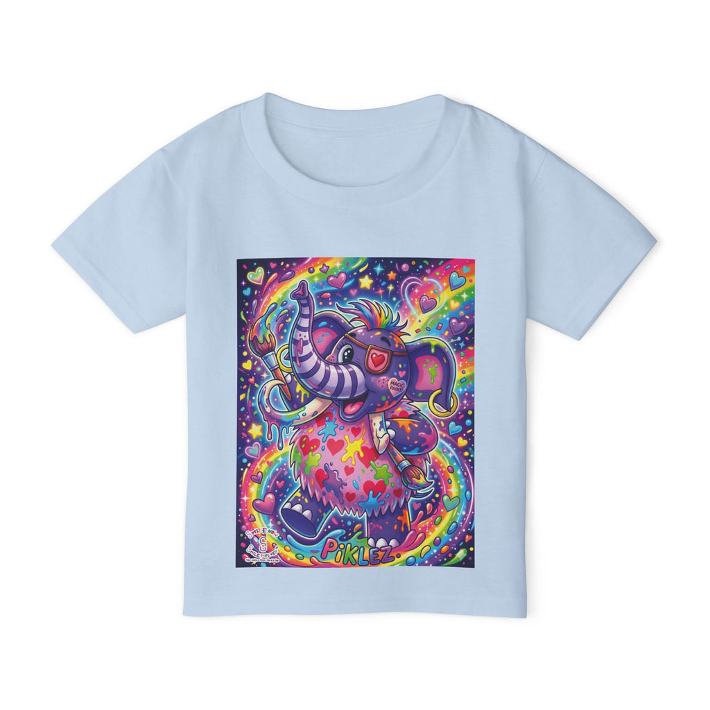Piklez™ Kids Softstyle Tee – "Magic Paint!" Graphic Shirt | Smile Universe Collection