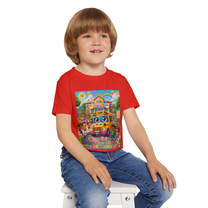 Lani™ Heavy Cotton™ Toddler T-Shirt – "Where Being Different is CELEBRATED!" Graphic Shirt
