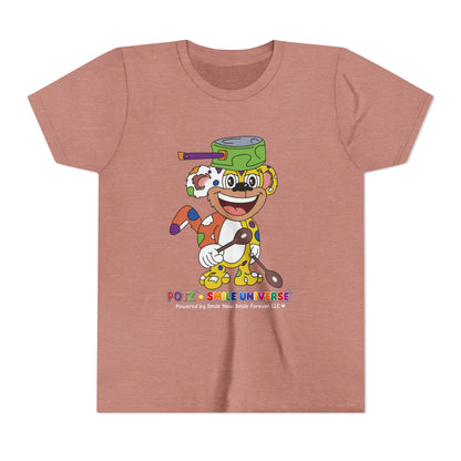Potz™ Youth Short Sleeve Tee – Playful Graphic Tee | Smile Universe Collection