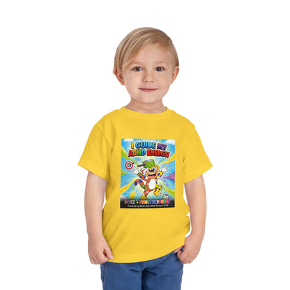 Potz™ Toddler Short Sleeve Tee – "I Guide My ADHD Energy!" Graphic Tee | Smile Universe Collection