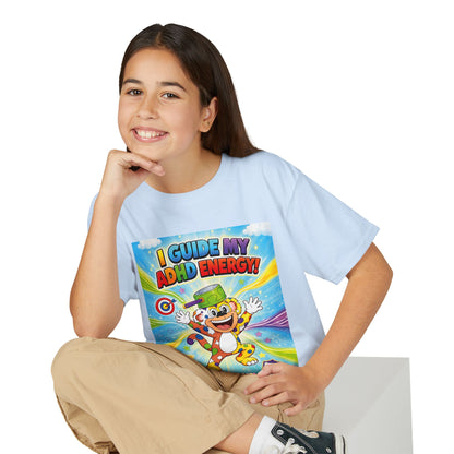 Potz™ Youth DryBlend® T-Shirt – "I Guide My ADHD Energy!" Graphic Tee | Smile Universe Collection