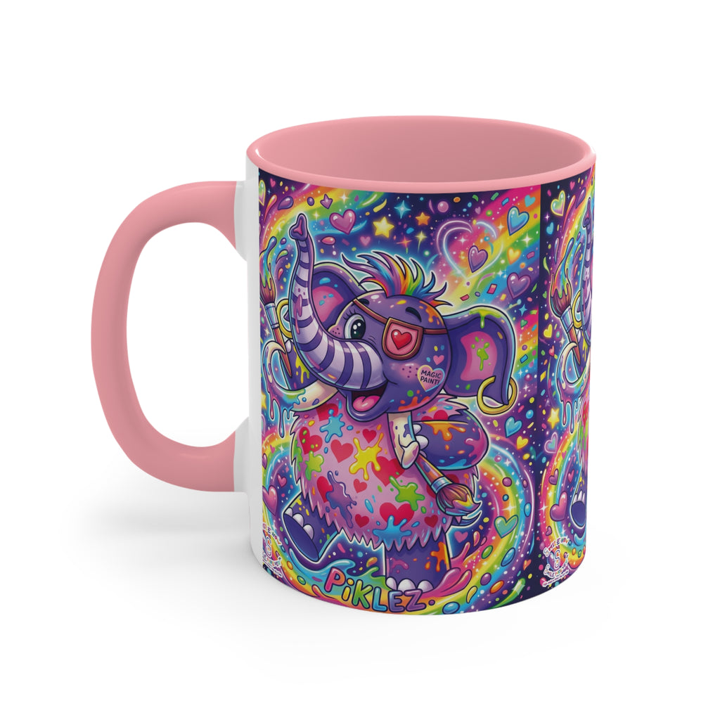 Piklez™ Accent Mug – "Magic Paint!" Graphic | Smile Universe Collection