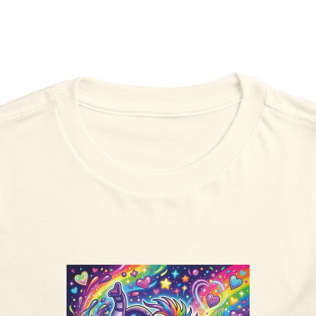 Piklez™ Toddler Short Sleeve Tee – "Magic Paint!" Graphic Shirt | Smile Universe Collection