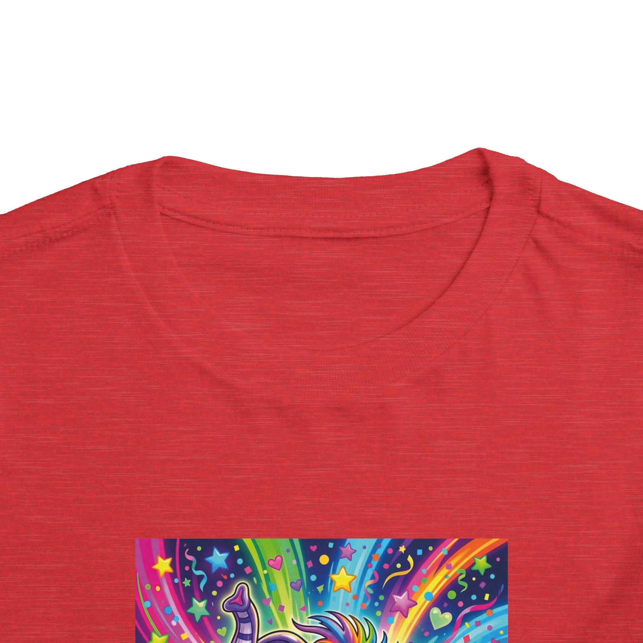 Piklez™ Toddler Short Sleeve Tee – "Born to Celebrate!" Graphic Shirt | Smile Universe Collection
