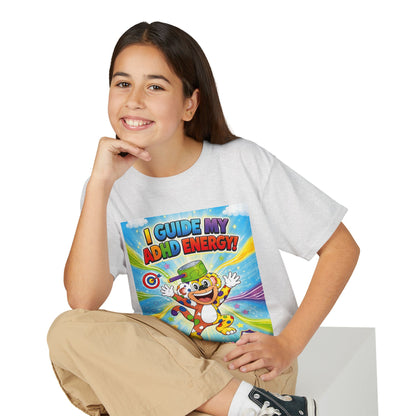 Potz™ Youth DryBlend® T-Shirt – "I Guide My ADHD Energy!" Graphic Tee | Smile Universe Collection