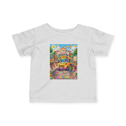Lani™ Infant Fine Jersey Tee – "Where Being Different is CELEBRATED!" Graphic Shirt