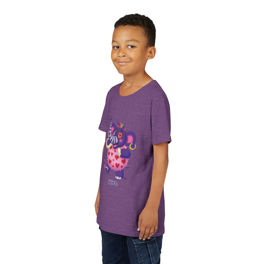 Piklez™ Youth Short Sleeve Tee – "Full of Love!" Graphic Shirt | Smile Universe Collection