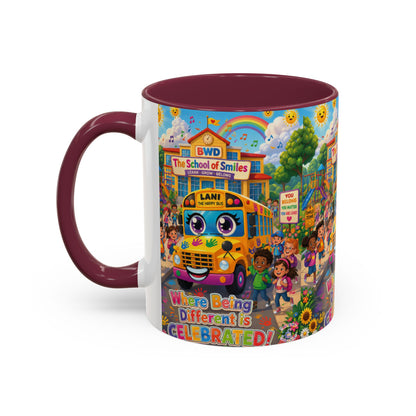 Lani™ Colorful Mug (11oz & 15oz) – "Where Being Different is CELEBRATED!" Graphic