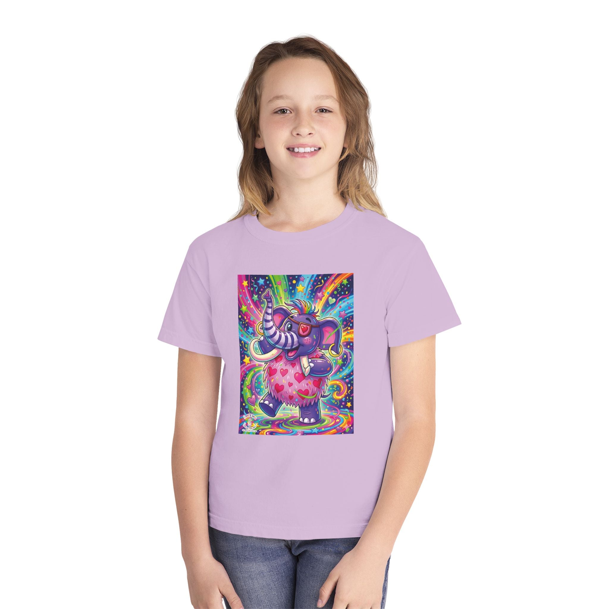 Piklez™ Youth Midweight Tee – "Born to Celebrate!" Graphic Shirt | Smile Universe Collection