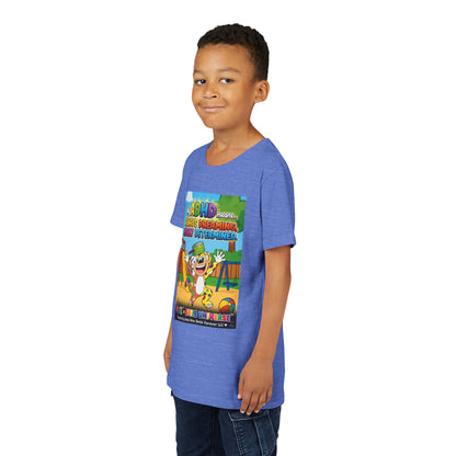Potz™ Youth Short Sleeve Tee – "My ADHD Means Always Dreaming, Highly Determined" Graphic Tee | Smile Universe Collection