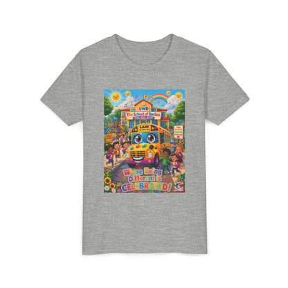 Lani™ Youth Short Sleeve Tee – "Where Being Different is CELEBRATED!" Graphic Shirt