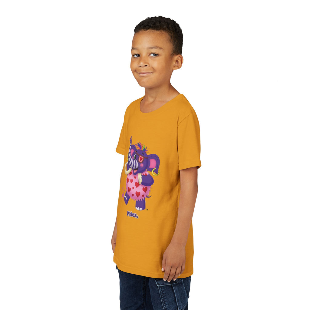 Piklez™ Youth Short Sleeve Tee – "Full of Love!" Graphic Shirt | Smile Universe Collection