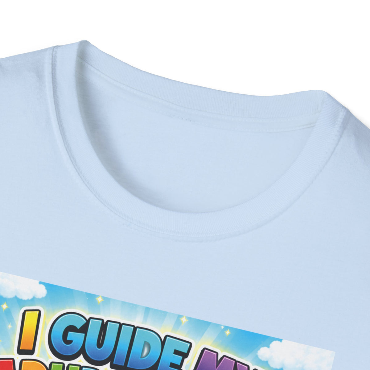 Potz™ Unisex Softstyle T-Shirt – "I Guide My ADHD Energy!" Graphic Tee | Smile Universe Collection