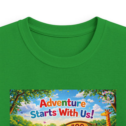 Lani™ Kids Softstyle Tee – "Adventure Starts With Us!" Graphic