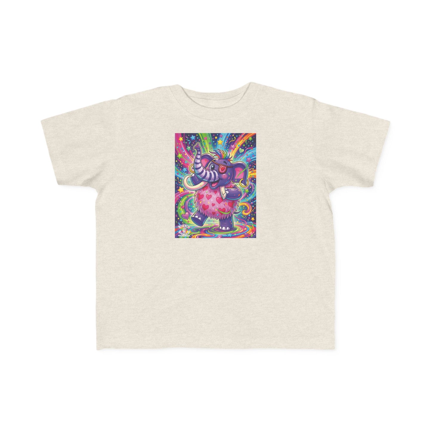 Piklez™ Toddler's Fine Jersey Tee – "Born to Celebrate!" Graphic Shirt | Smile Universe Collection