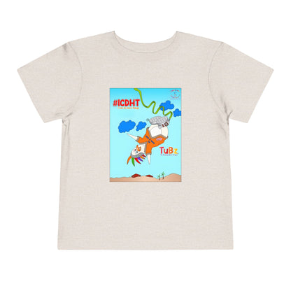 TuBz™ "I Can Do Hard Things" Toddler T-Shirt | Toddler Short Sleeve Tee  - Positive Kids Graphic Tee