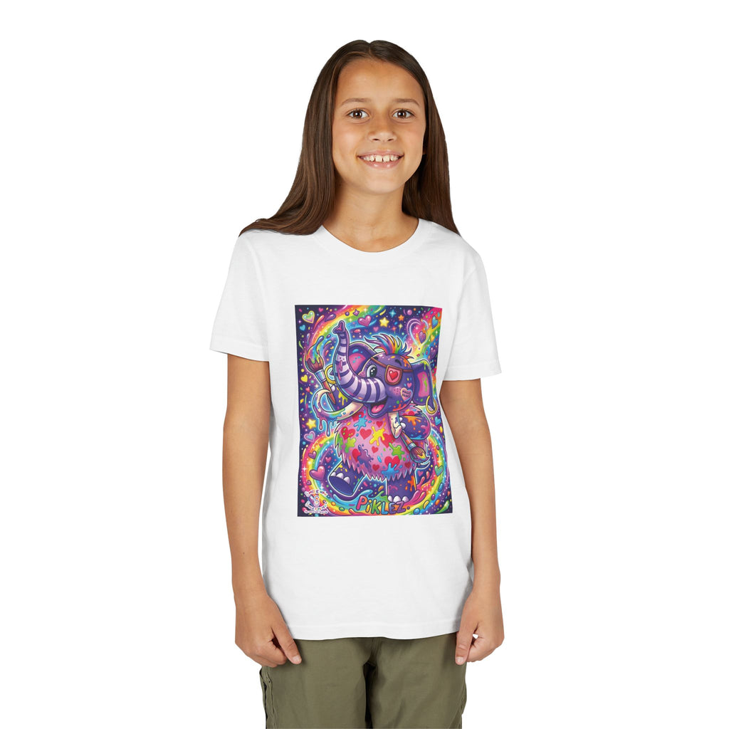 Piklez™ Youth Short Sleeve Tee – "Magic Paint!" Graphic Shirt | Smile Universe Collection