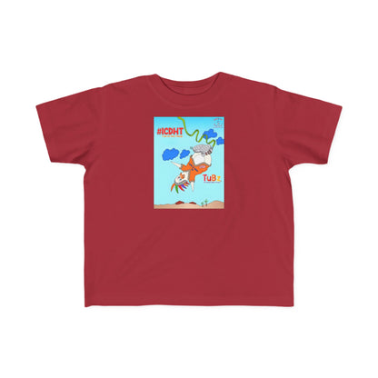 TuBz™ "I Can Do Hard Things" Toddler T-Shirt | Toddler's Fine Jersey Tee  - Positive Kids Graphic Tee