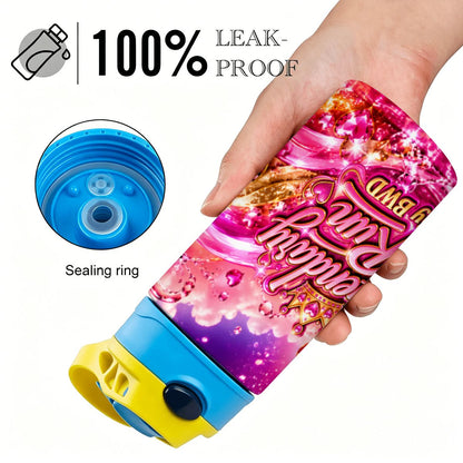 Legendary Run Water Bottle - Pink Heart Edition