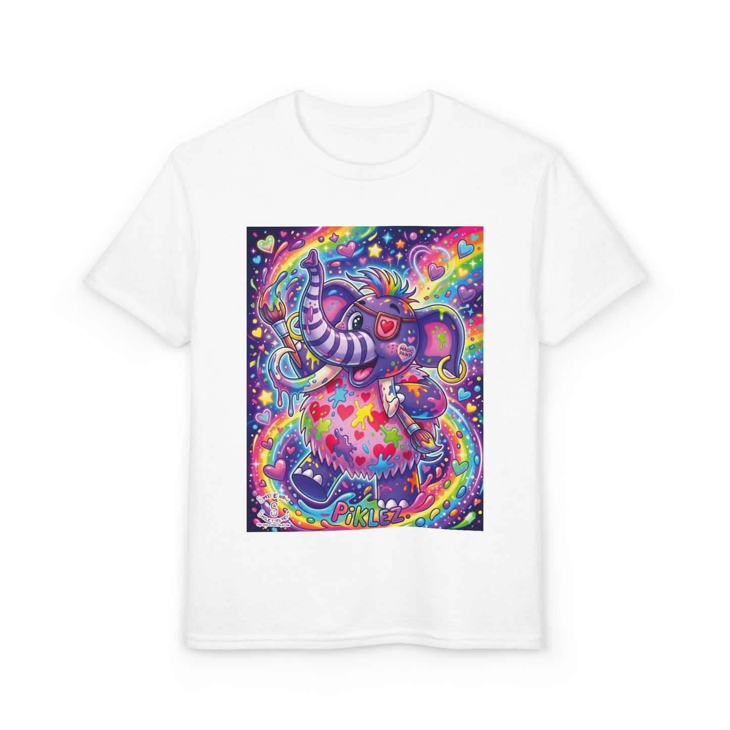 Piklez™ Youth DryBlend® T-Shirt – "Magic Paint!" Graphic Shirt | Smile Universe Collection