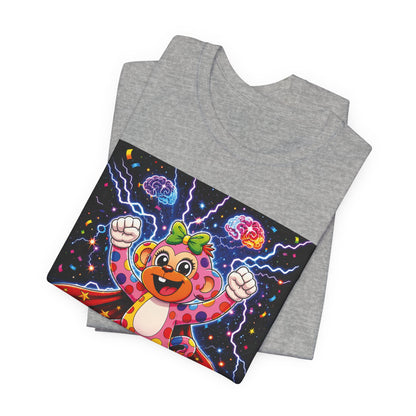 Panz™ Unisex Jersey Short Sleeve Tee For Adult– "My Energy is Powerful" Graphic Tee | Smile Universe Collection