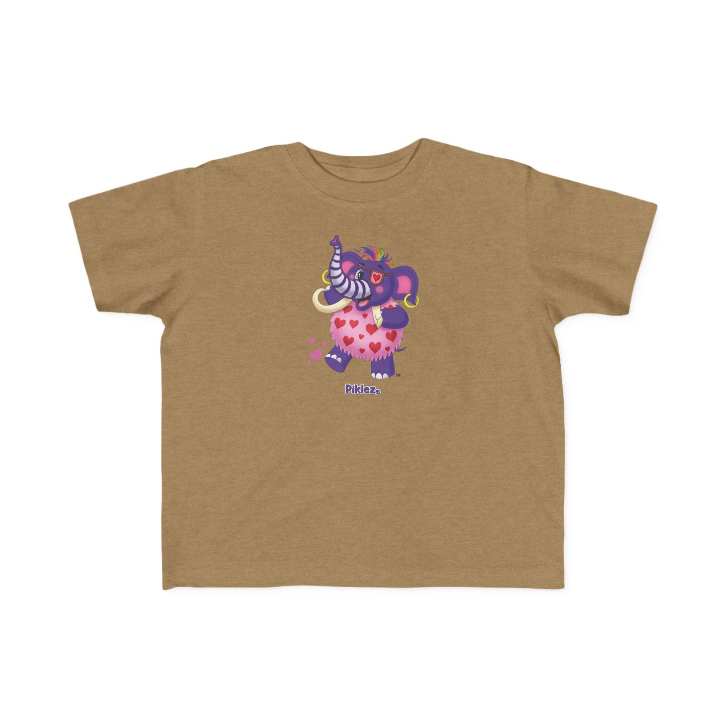 Piklez™ Toddler's Fine Jersey Tee – "Full of Love!" Graphic Shirt | Smile Universe Collection