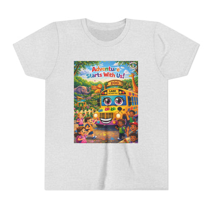 Lani™ Youth Short Sleeve Tee – "Adventure Starts With Us!" Graphic