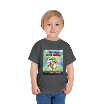 Potz™ Toddler Short Sleeve Tee – "I Guide My ADHD Energy!" Graphic Tee | Smile Universe Collection