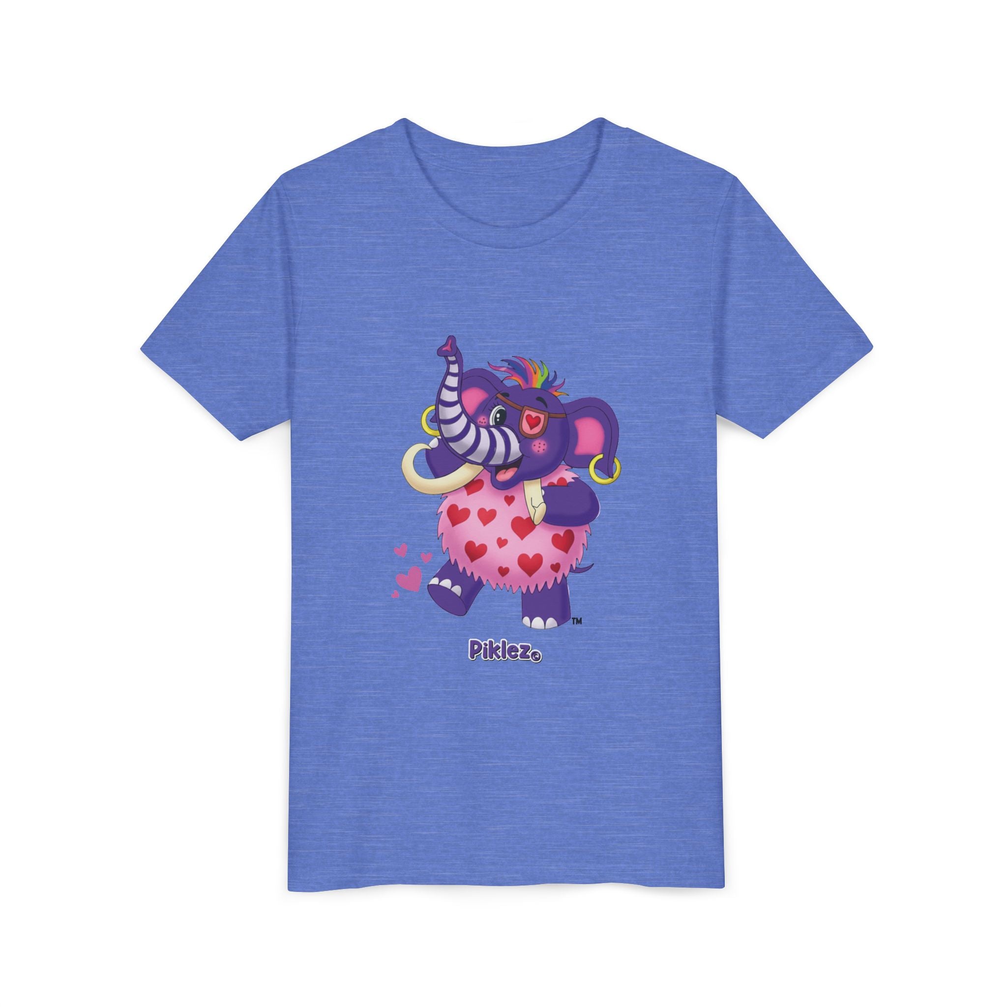 Piklez™ Youth Short Sleeve Tee – "Full of Love!" Graphic Shirt | Smile Universe Collection