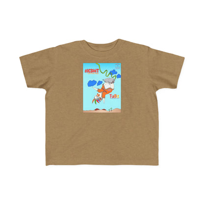 TuBz™ "I Can Do Hard Things" Toddler T-Shirt | Toddler's Fine Jersey Tee  - Positive Kids Graphic Tee