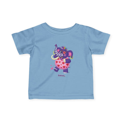 Piklez™ Infant Fine Jersey Tee – "Full of Love!" Graphic Shirt | Smile Universe Collection