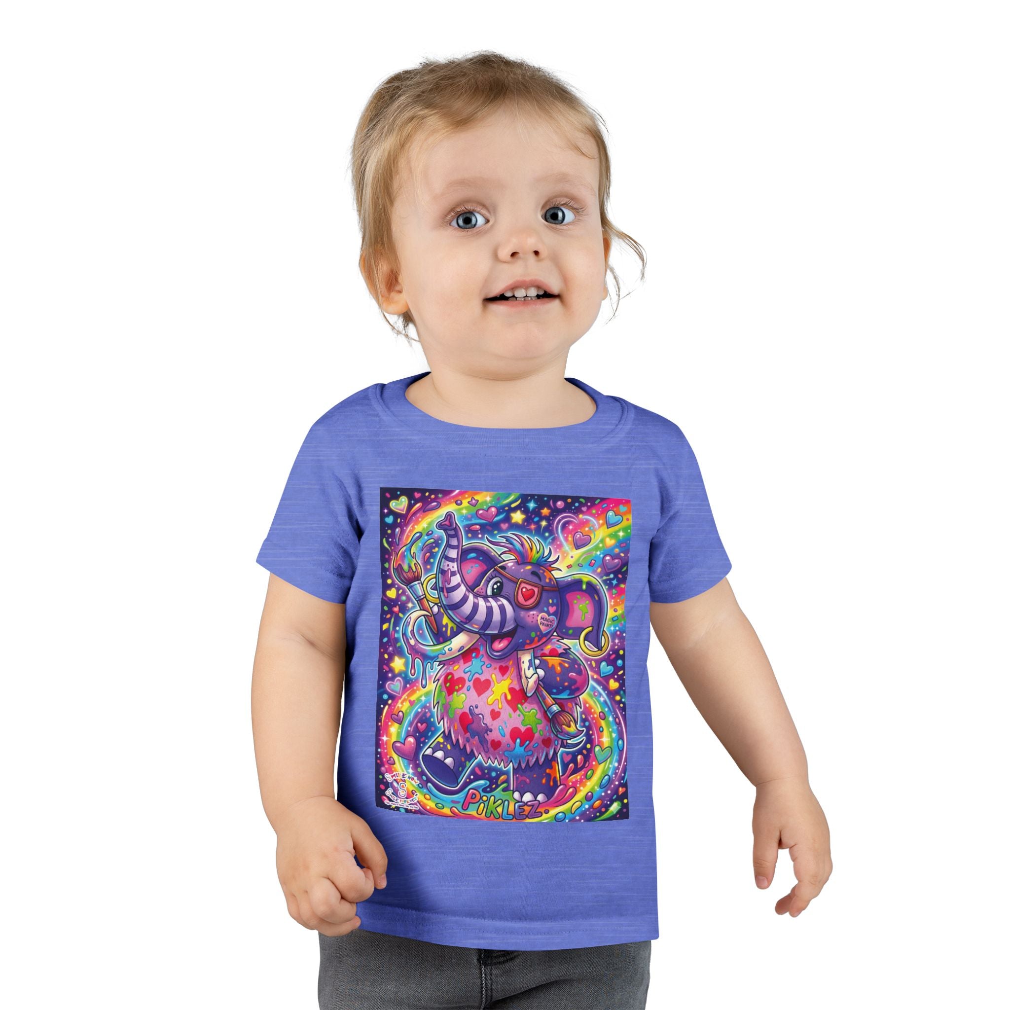 Piklez™ Toddler T-Shirt – "Magic Paint!" Graphic Shirt | Smile Universe Collection