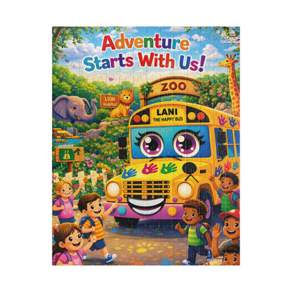 Lani™ Puzzle (110, 252, 520 & 1014-piece) – "Adventure Starts With Us!" Graphic