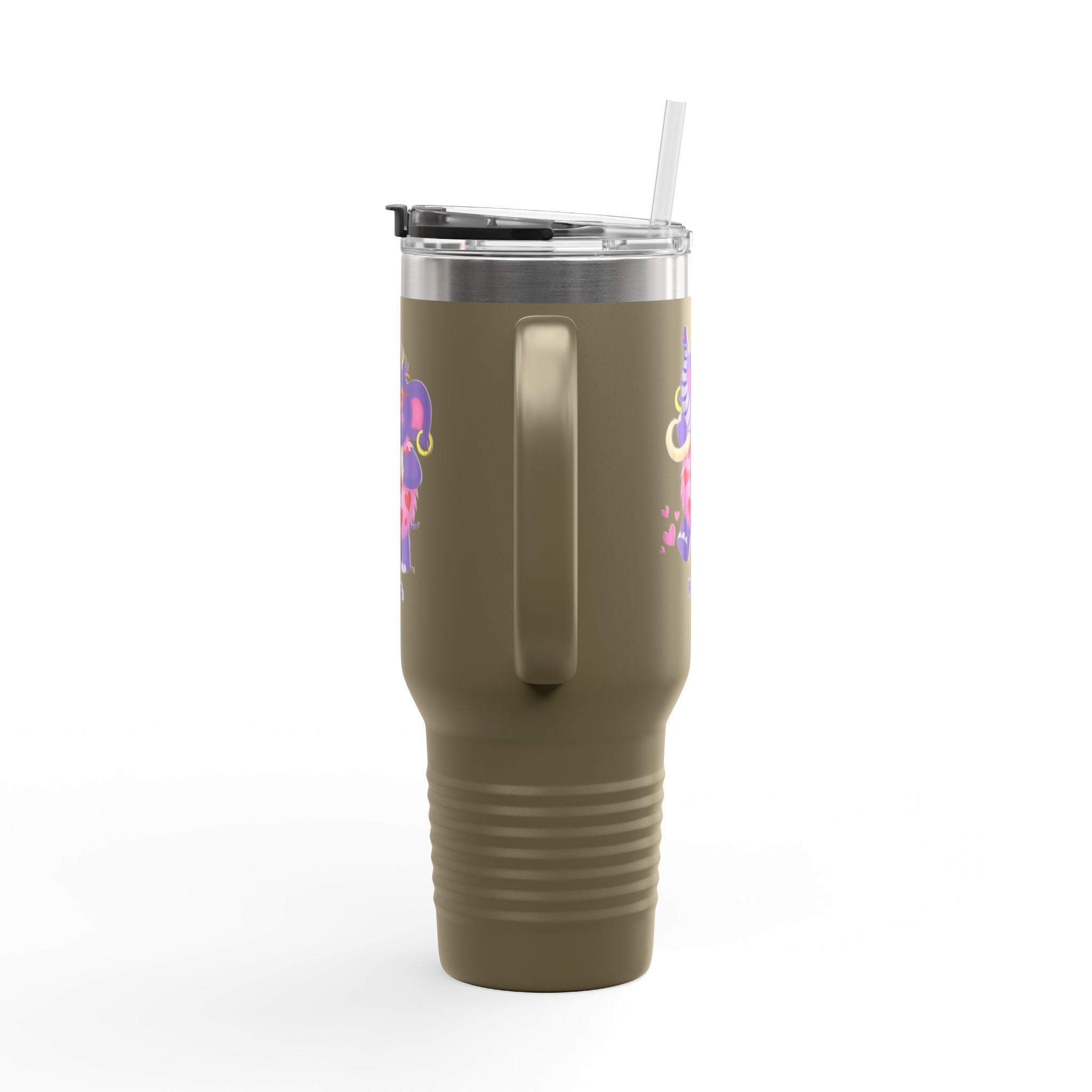 Piklez™ 40oz Insulated Travel Mug – "Full of Love!" Graphic | Smile Universe Collection