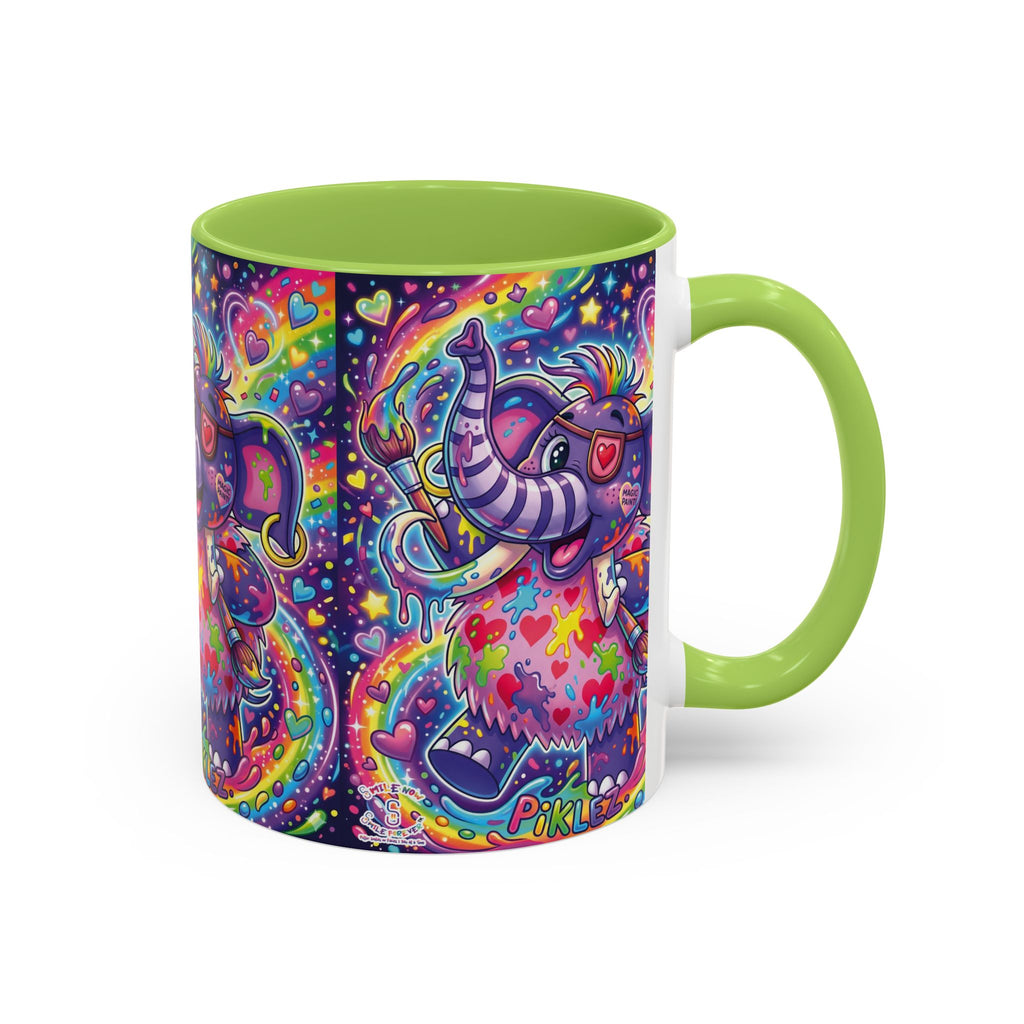 Piklez™ 15oz Ceramic Mug – "Magic Paint!" Graphic | Smile Universe Collection