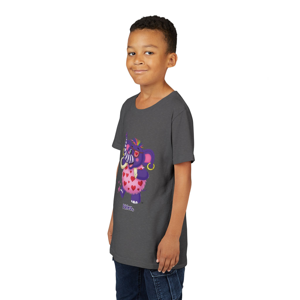 Piklez™ Youth Short Sleeve Tee – "Full of Love!" Graphic Shirt | Smile Universe Collection