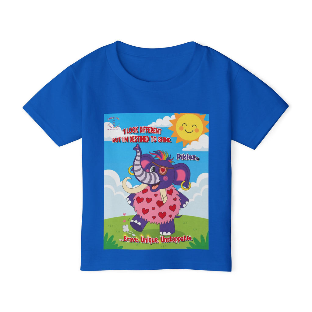 Piklez™ Toddler T-Shirt – “Destined to Shine” Kids Graphic Tee | Smile Universe Collection