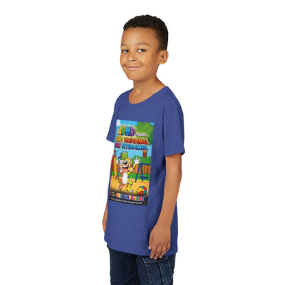 Potz™ Youth Short Sleeve Tee – "My ADHD Means Always Dreaming, Highly Determined" Graphic Tee | Smile Universe Collection