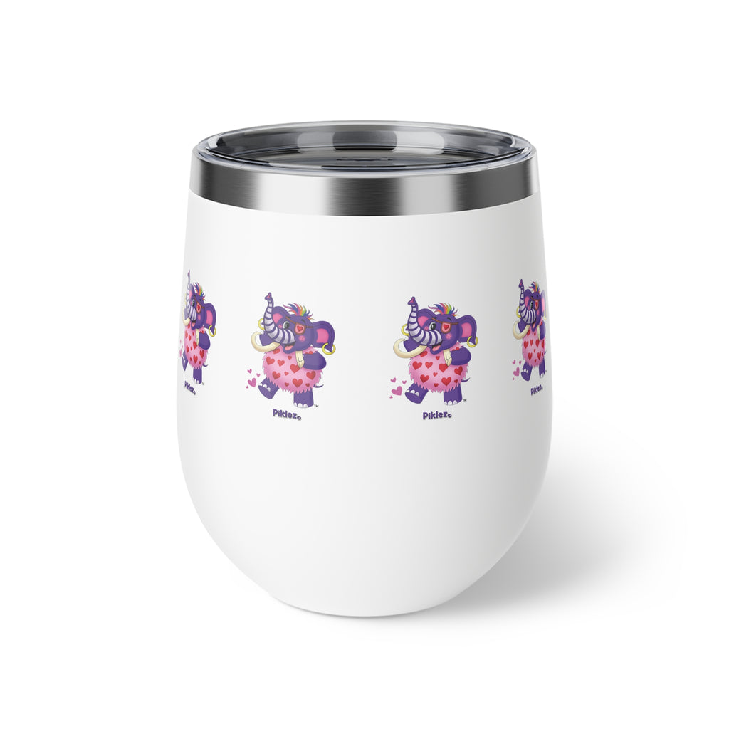 Piklez™ 12oz Copper Vacuum Insulated Cup – "Full of Love!" Graphic | Smile Universe Collection