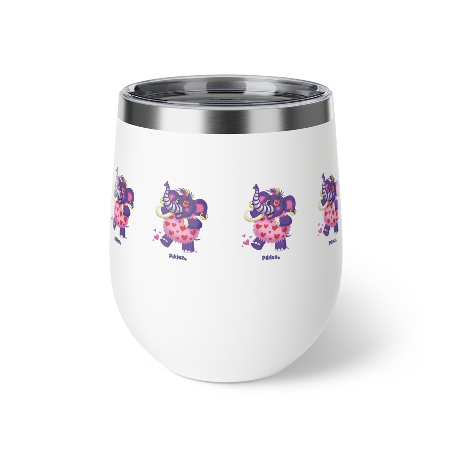 Piklez™ 12oz Copper Vacuum Insulated Cup – "Full of Love!" Graphic | Smile Universe Collection