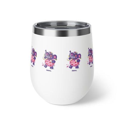 Piklez™ 12oz Copper Vacuum Insulated Cup – "Full of Love!" Graphic | Smile Universe Collection