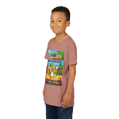 Potz™ Youth Short Sleeve Tee – "My ADHD Means Always Dreaming, Highly Determined" Graphic Tee | Smile Universe Collection