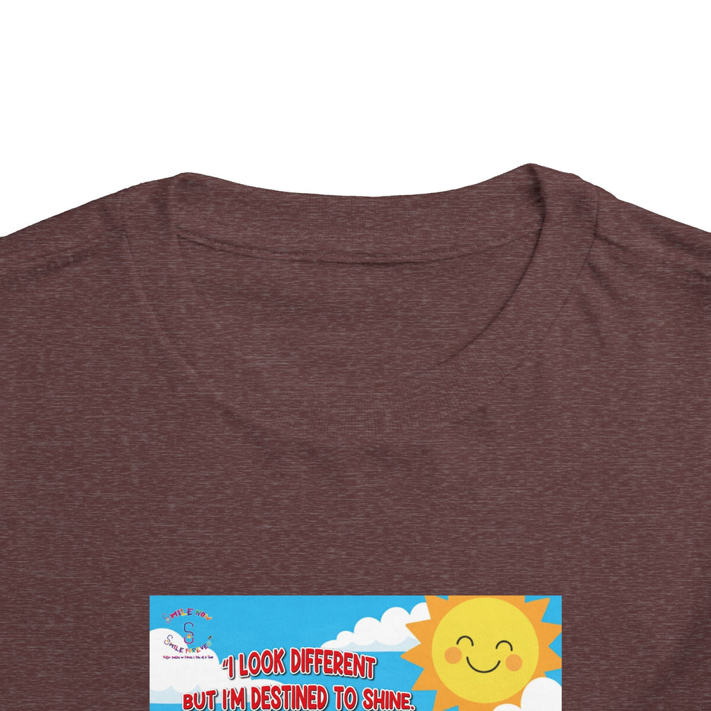 Piklez™ Toddler Tee – “Destined to Shine” Graphic Shirt | Smile Universe Collection