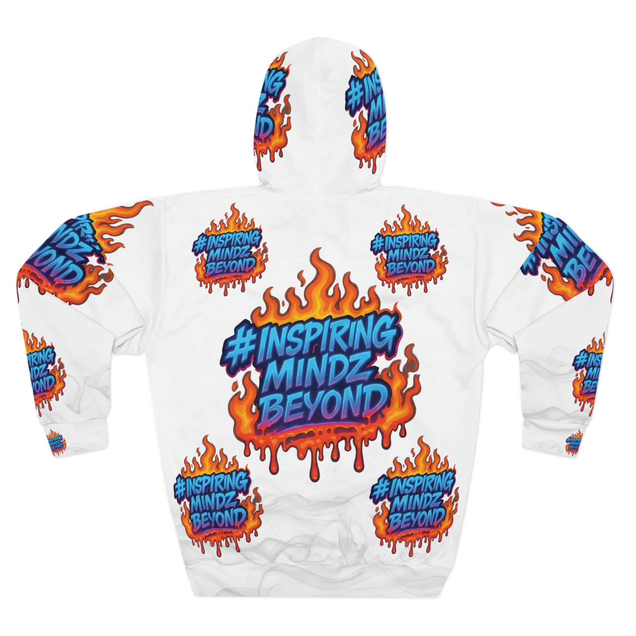 Inspiring Mindz Beyond Hoodie — All-Over Print Pullover