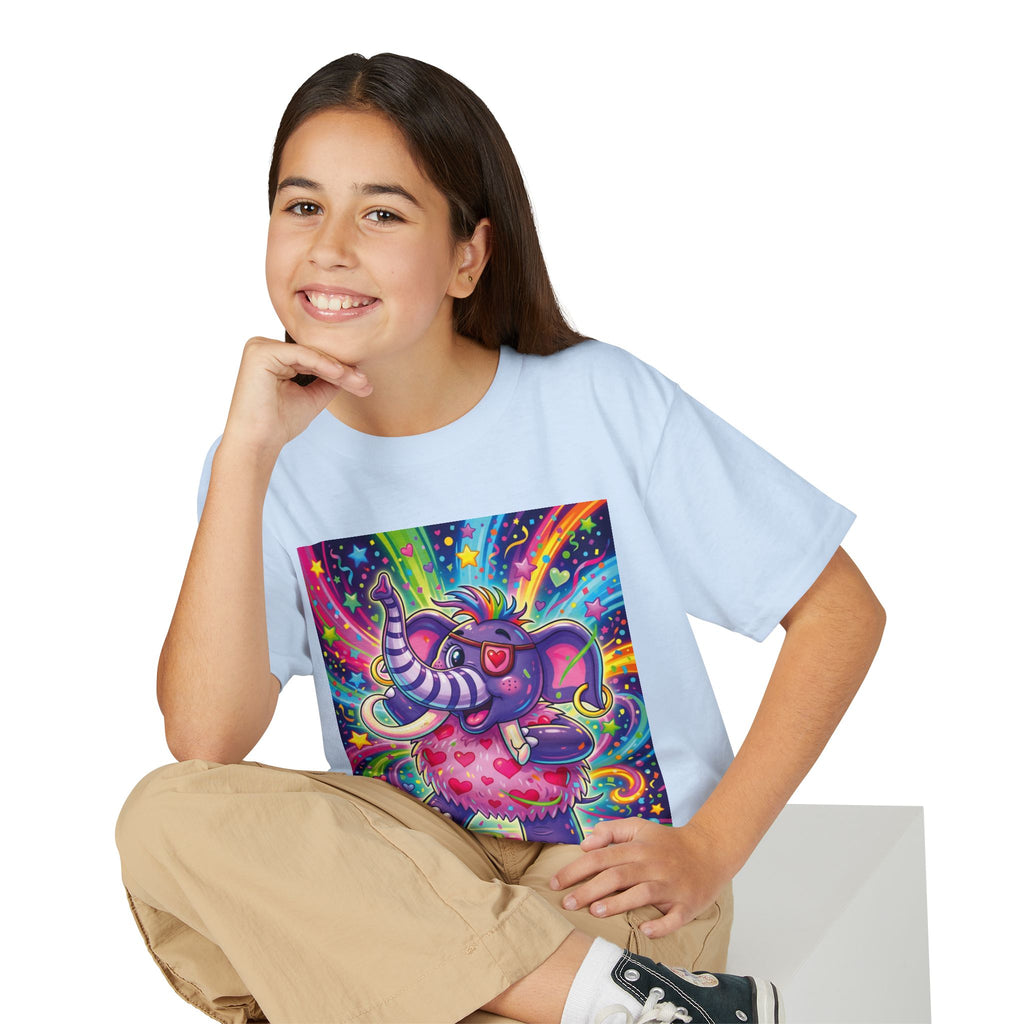 Piklez™ Youth DryBlend® T-Shirt – "Born to Celebrate!" Graphic Shirt | Smile Universe Collection