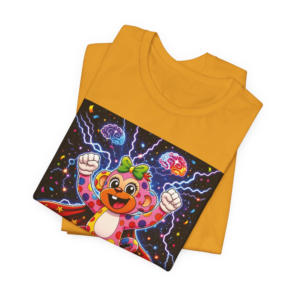 Panz™ Unisex Jersey Short Sleeve Tee For Adult– "My Energy is Powerful" Graphic Tee | Smile Universe Collection