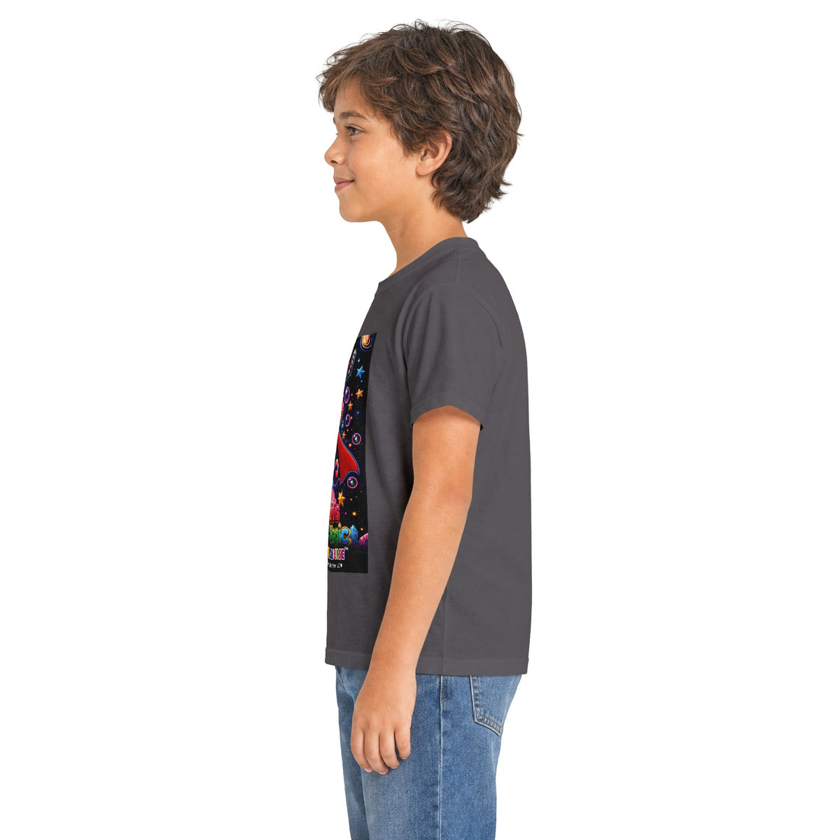 Panz™ Kids Softstyle Tee – "My Mind is Full of Magic" Graphic | Smile Universe Collection
