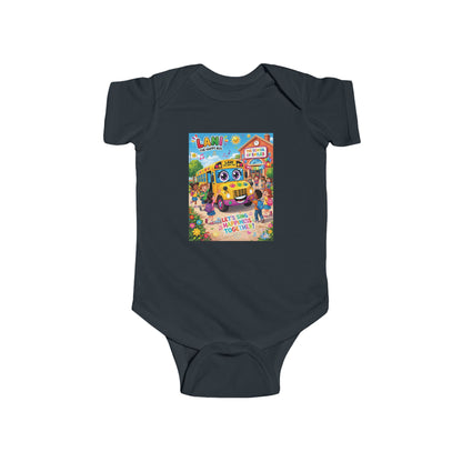 Lani™ Infant Fine Jersey Bodysuit – "Let's Sing Happiness Together!" Graphic