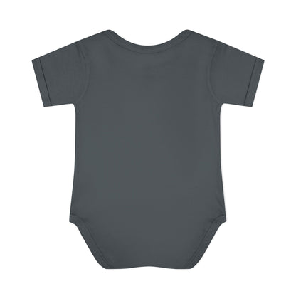 Smile Universe™ Infant Baby Rib Bodysuit – "Where Being Different is CELEBRATED!" Graphic